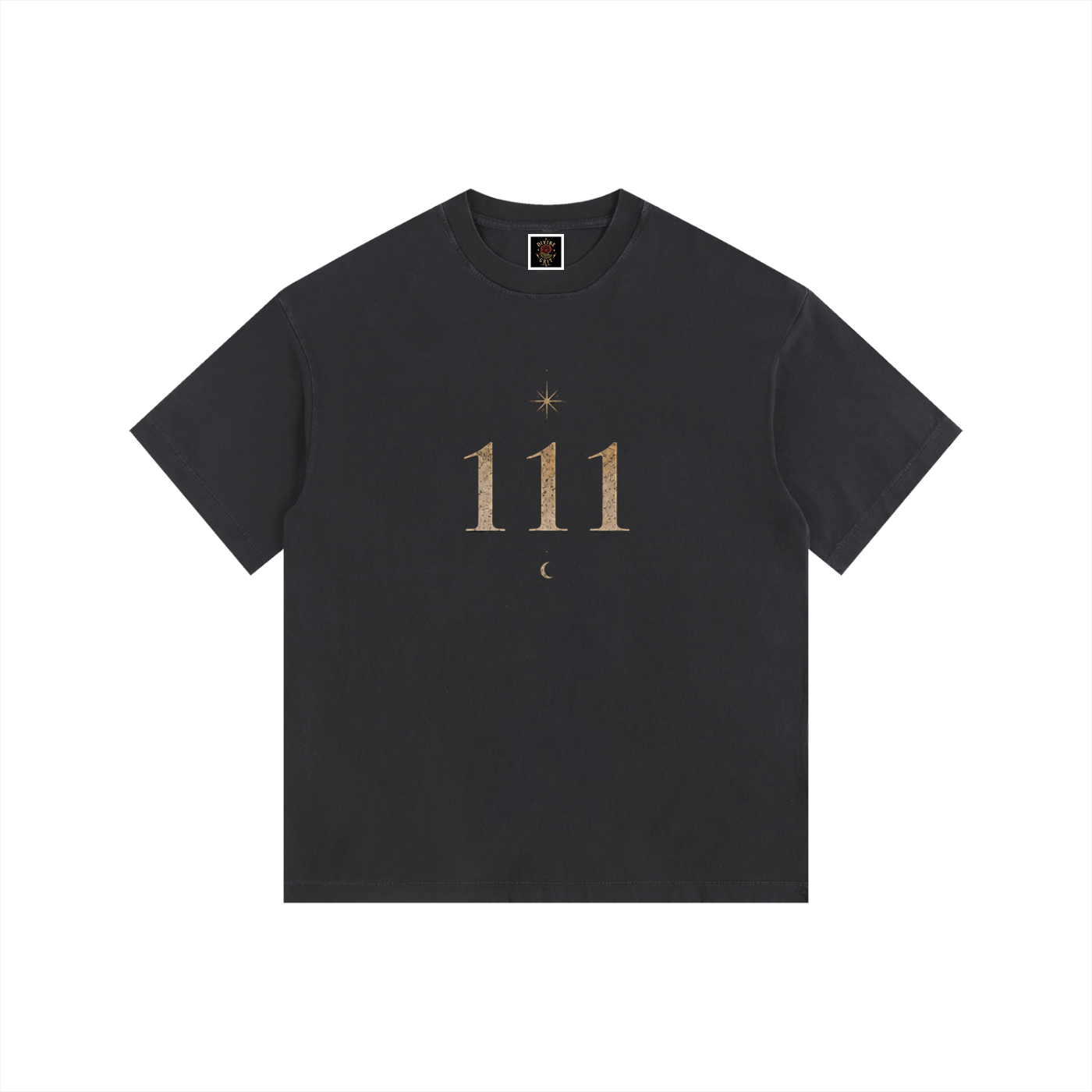 Angel Number Oversized T-Shirt - Vintage Style of Spiritual