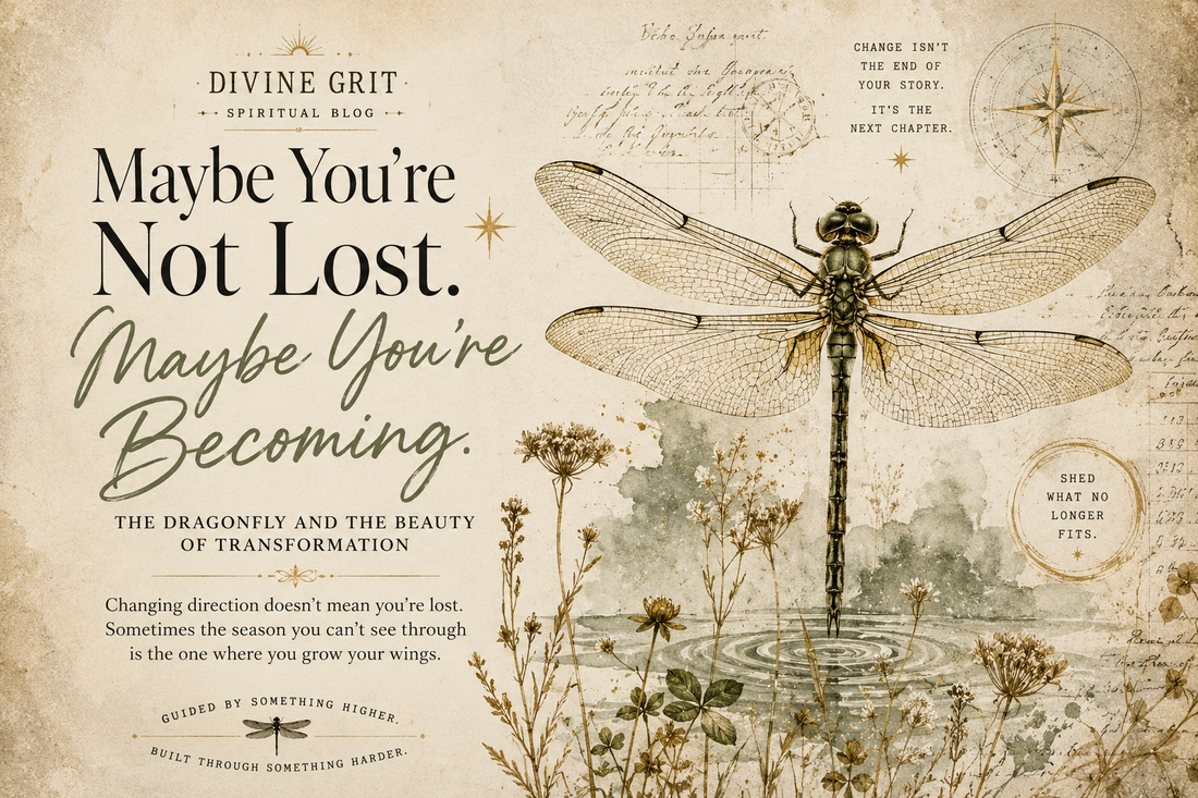 Dragonfly Spiritual Meaning: Maybe You’re Not Lost, You’re Becoming | Divine Grit