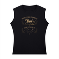 Raw Edge Crewneck Tank Top