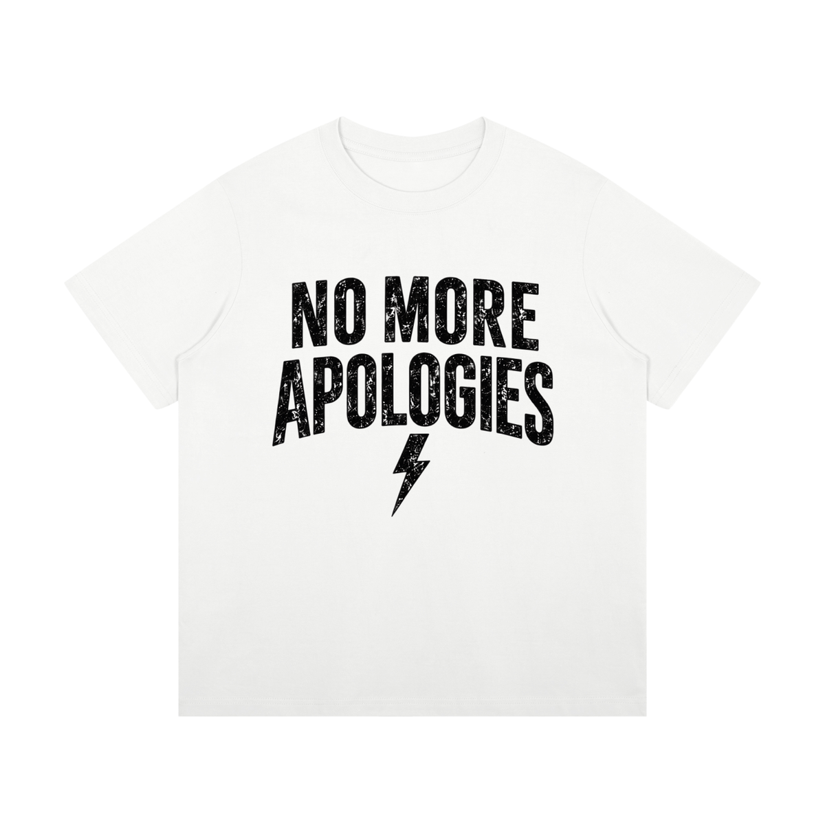 No Apologies Midweight Cotton T-Shirt | Loose Fit