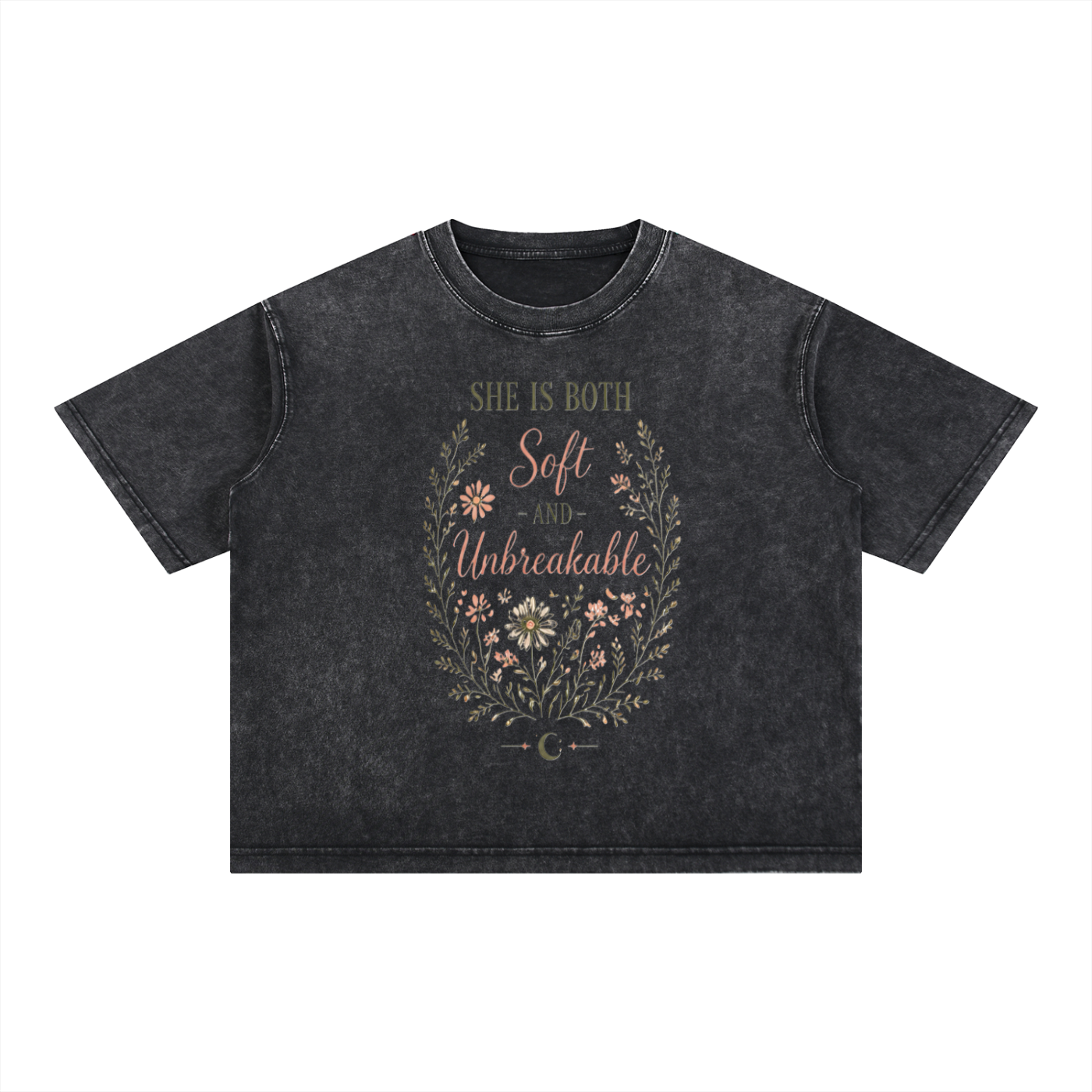 Soft Mineral Wash Cotton T-Shirt - Unbreakable Boxy Fit