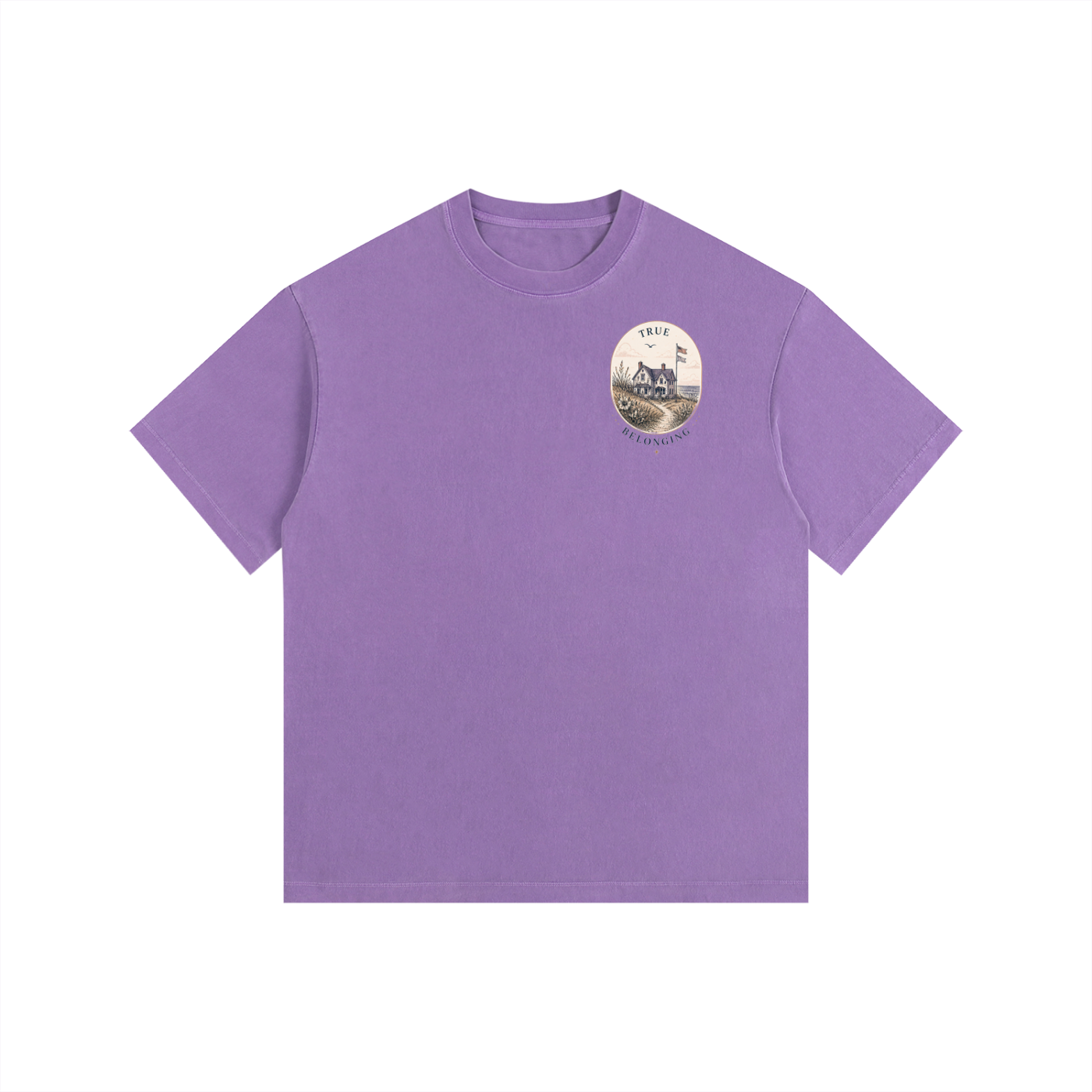 Be the Light Vintage Oversized T-Shirt - Trendy Vintage Style
