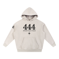 444 Protection Hoodie | Oversized Snow Wash Fleece