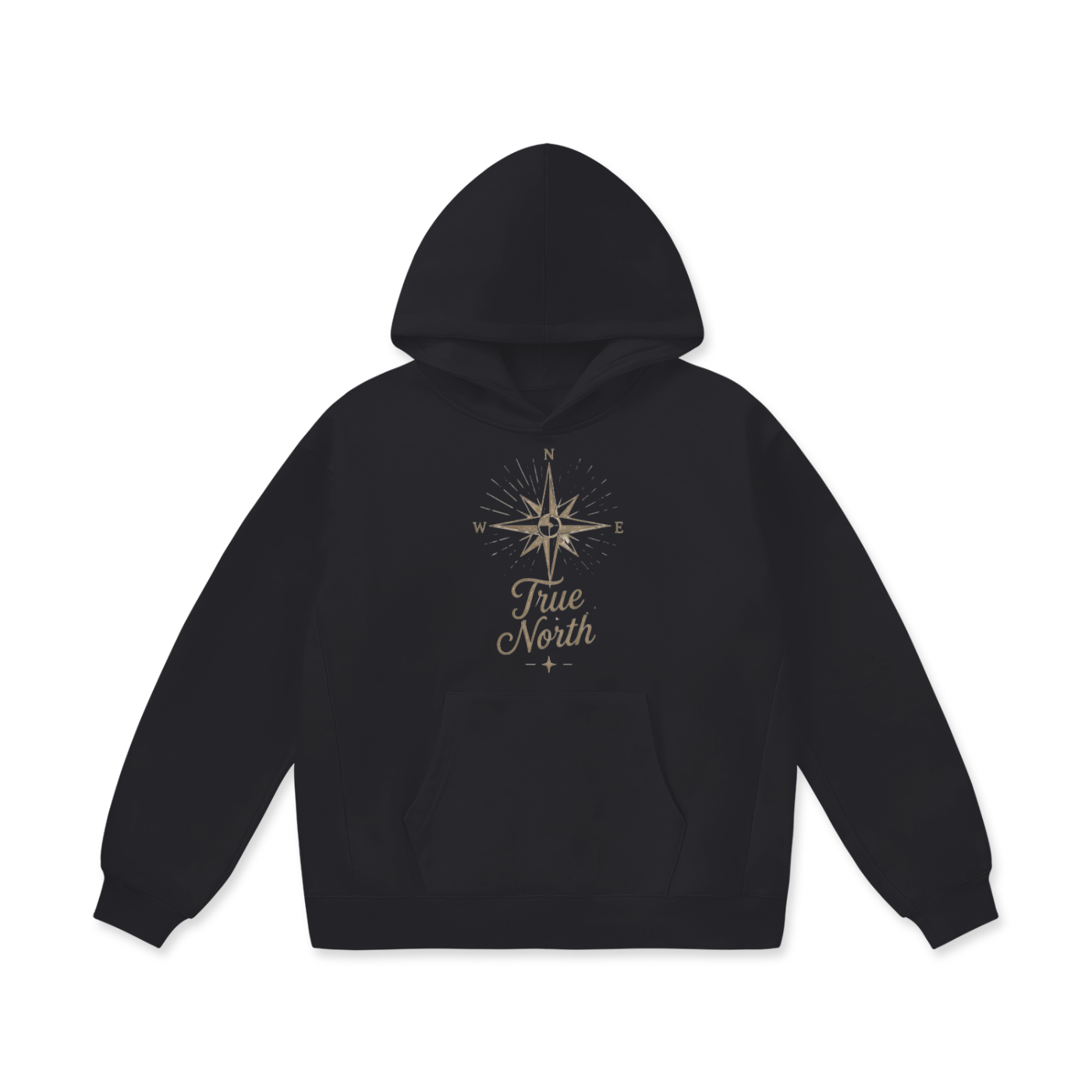 True North Fleece Hoodie - Oversized Cozy Comfort for All Seasons