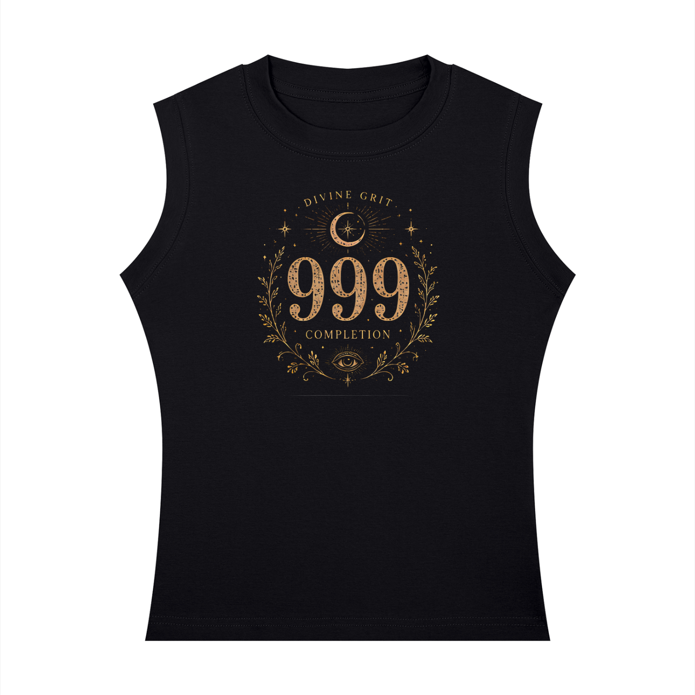 Black Shore Crewneck Tank Top 999