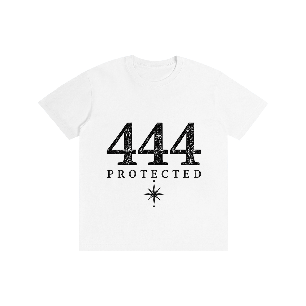 444 Protected Graphic T-Shirt | 100% Cotton Crew Neck