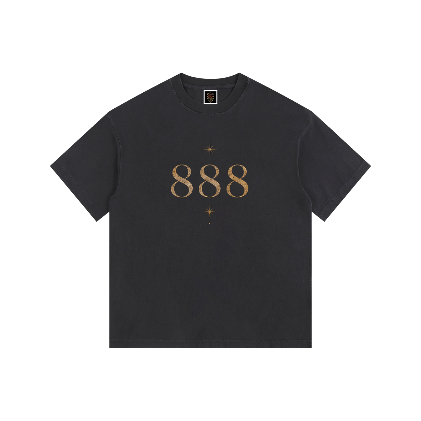 Angel Number Oversized T-Shirt - Vintage Washed Style - Divine Grit