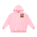 My Own Lane Snow Wash Hoodie | Pink Graphic