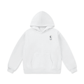 Divine Grit Crescent Hoodie – Lucent White