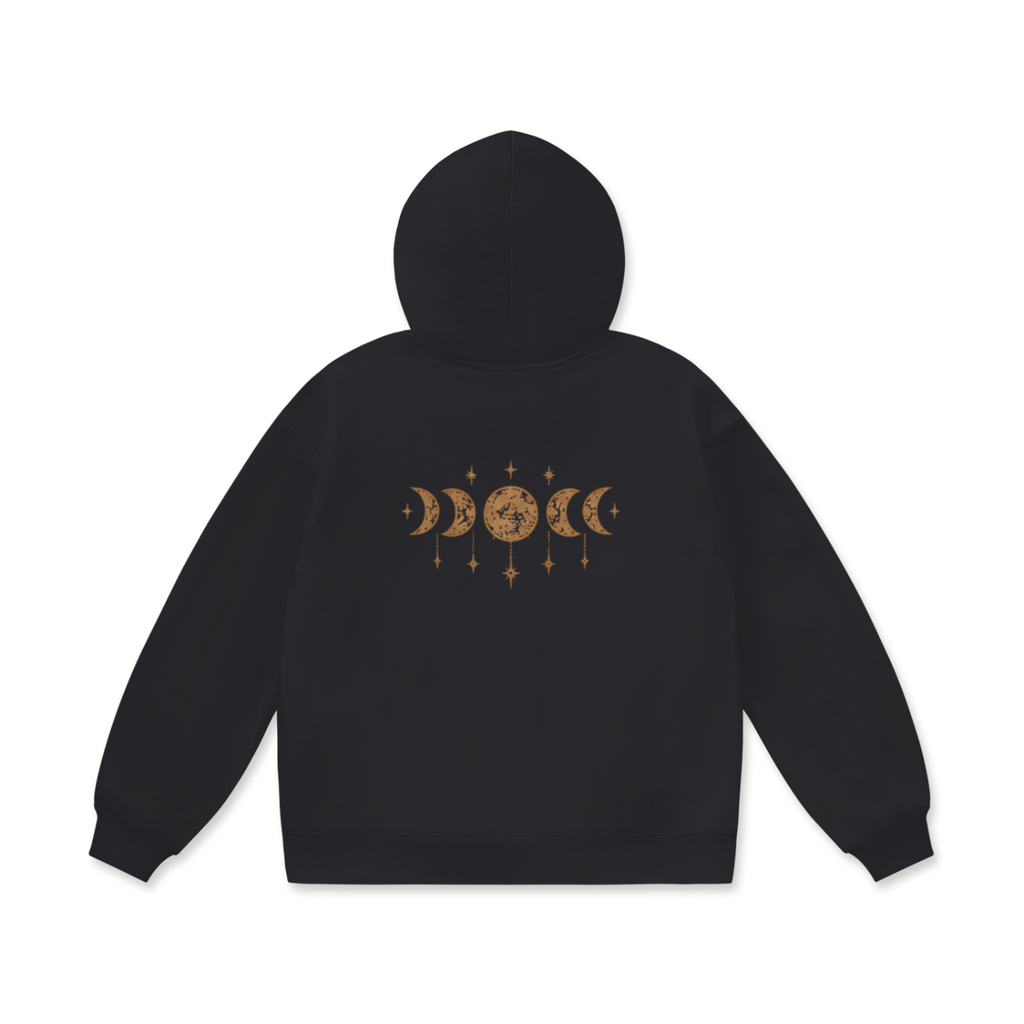Unfuckwithable Moon Phase Oversized Heavyweight Hoodie
