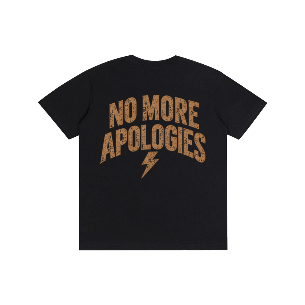 No More Apologies 222 Alignment Cotton Graphic T-Shirt