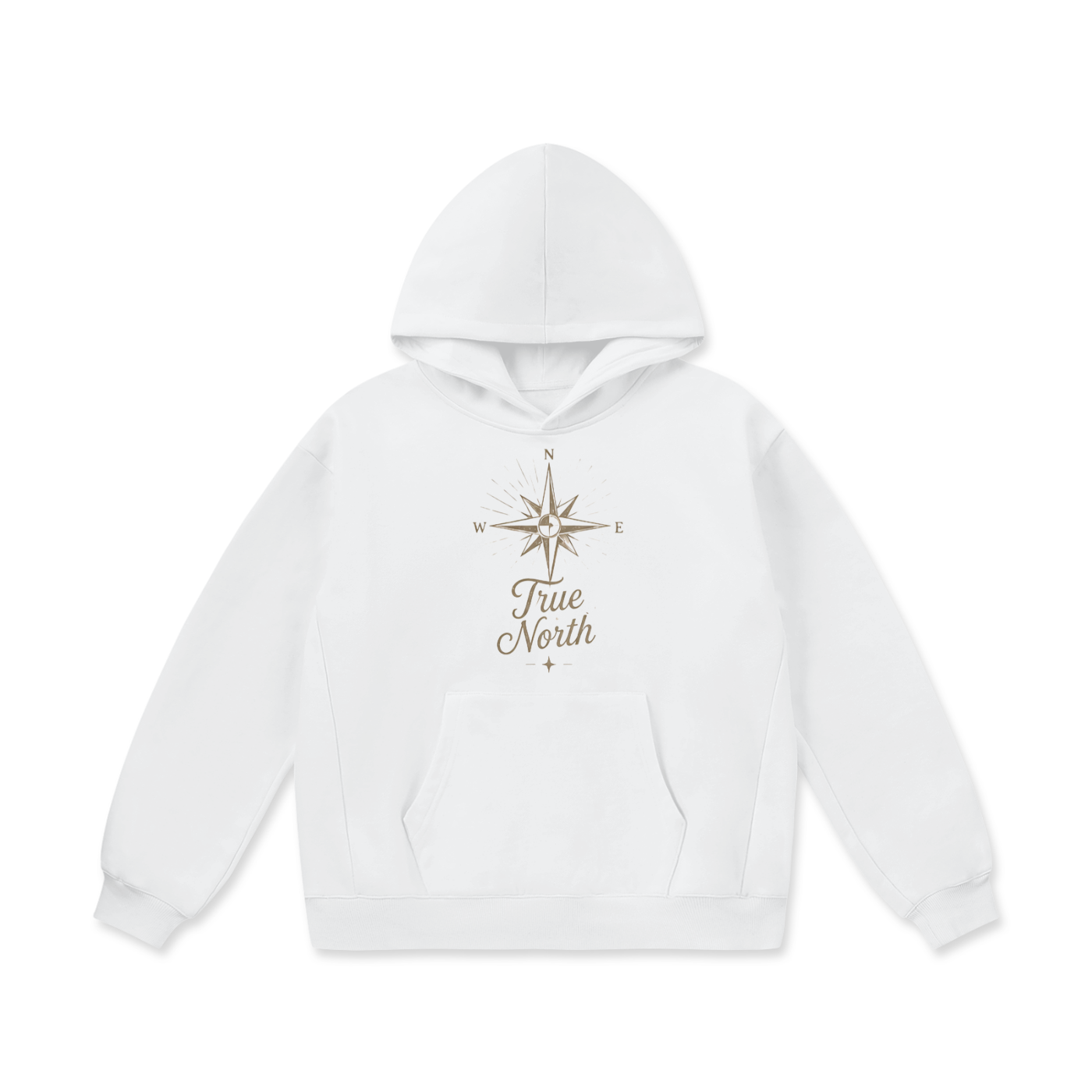 True North Fleece Hoodie - Oversized Cozy Comfort for All Seasons
