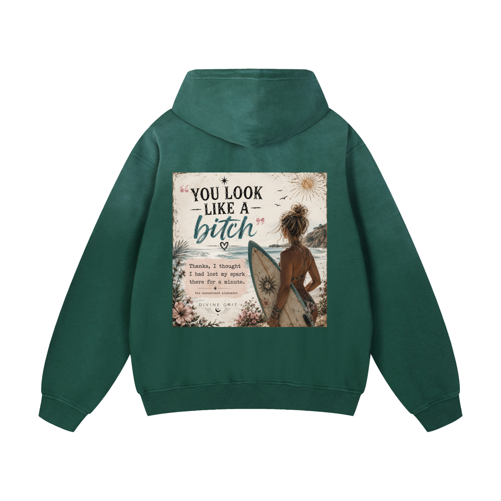 Heavyweight Sunfade Oversized Hoodie