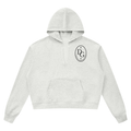Energy and Attention — Unisex Boxy Raw Edge Crop Hoodie