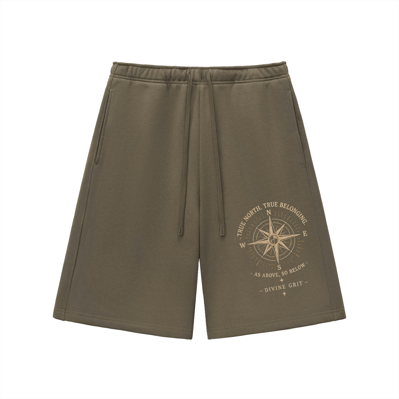 Divine Grit Fleece Shorts - Essential Heavyweight Comfort