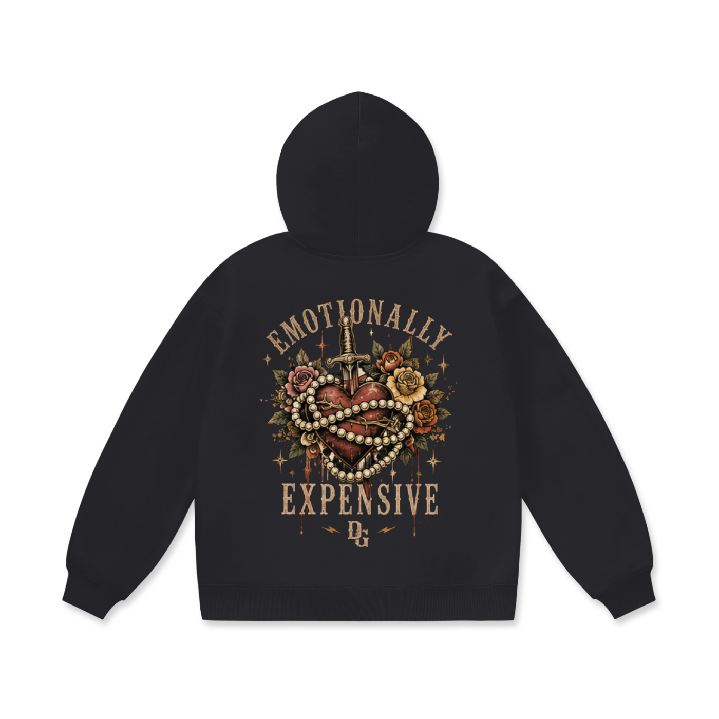 Emotionly Expensive Oversize Heavyweight Fleece Hoodie for Ultimate Comfort