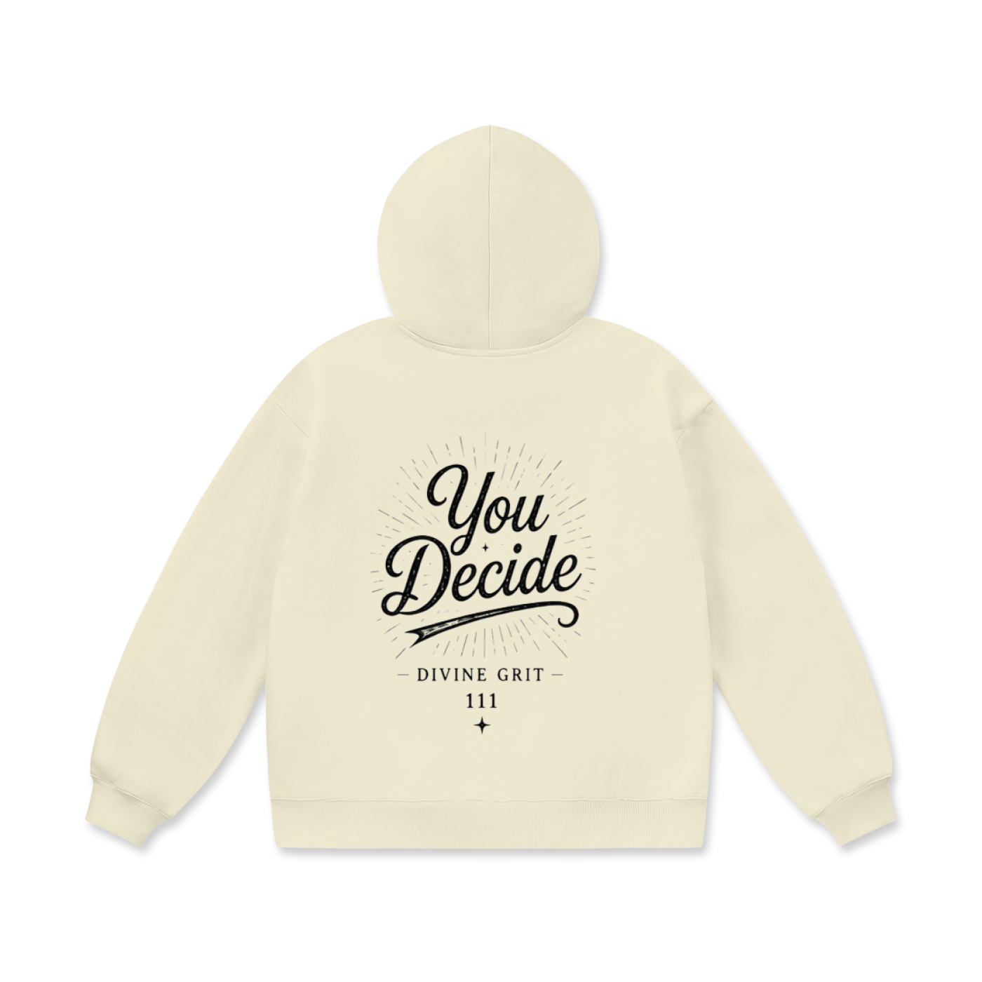 You Decide Oversized Fleece Hoodie for Ultimate Comfort