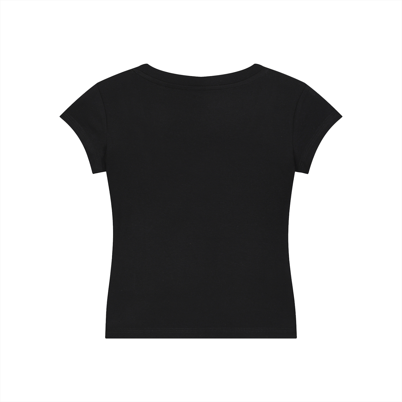 Essential V-Neck Bodycon T-Shirt - Divine Grit