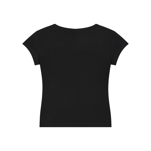 Essential V-Neck Bodycon T-Shirt - Divine Grit