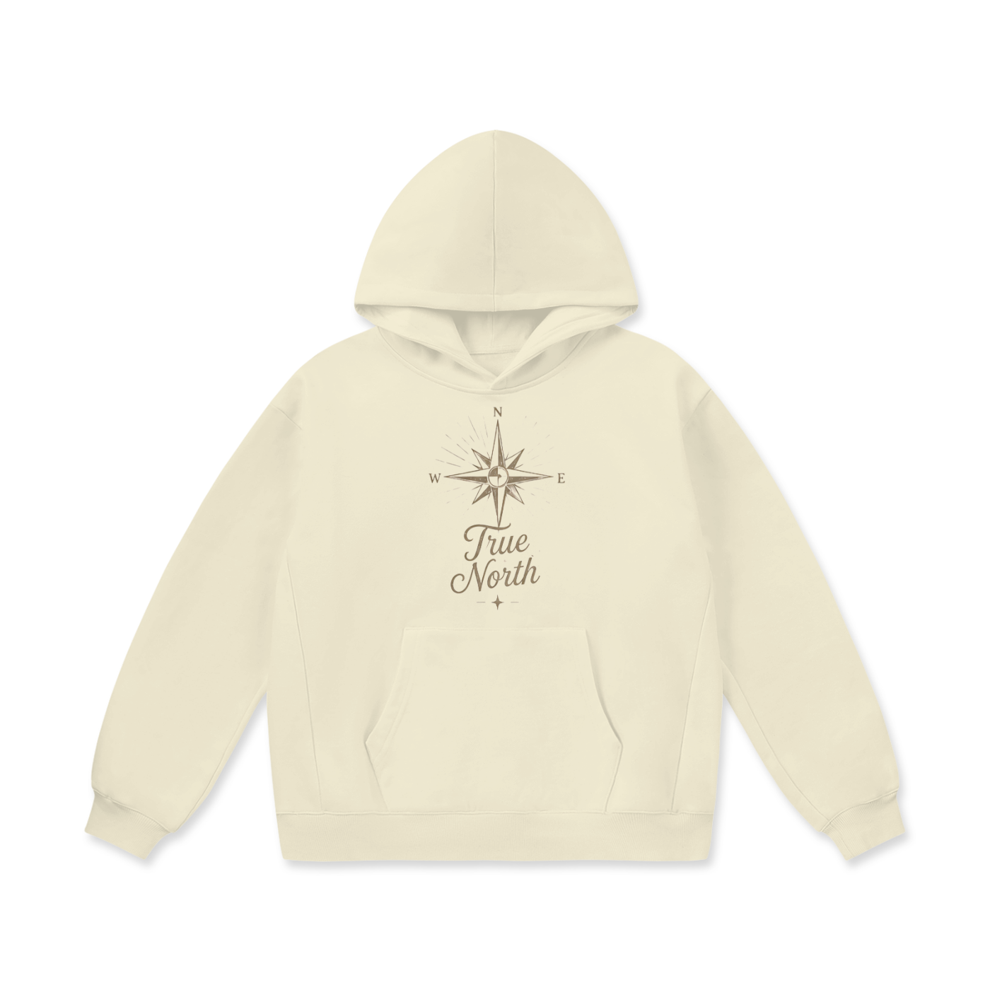 True North Fleece Hoodie - Oversized Cozy Comfort for All Seasons