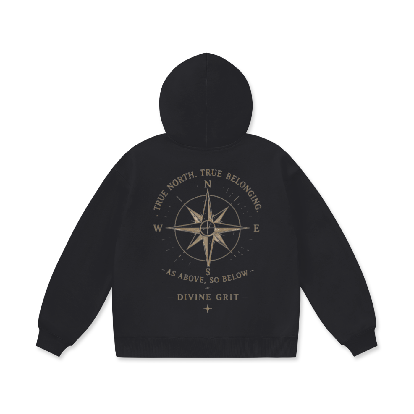 True North Fleece Hoodie - Oversized Cozy Comfort for All Seasons