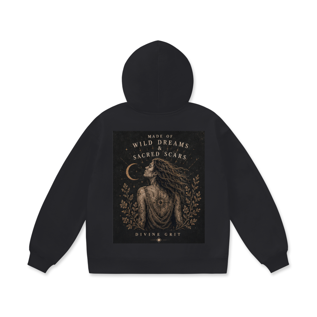 Wild Dreams Oversized Hoodie - Ultimate Fleece Comfort and Style for Everyone - Divine Grit