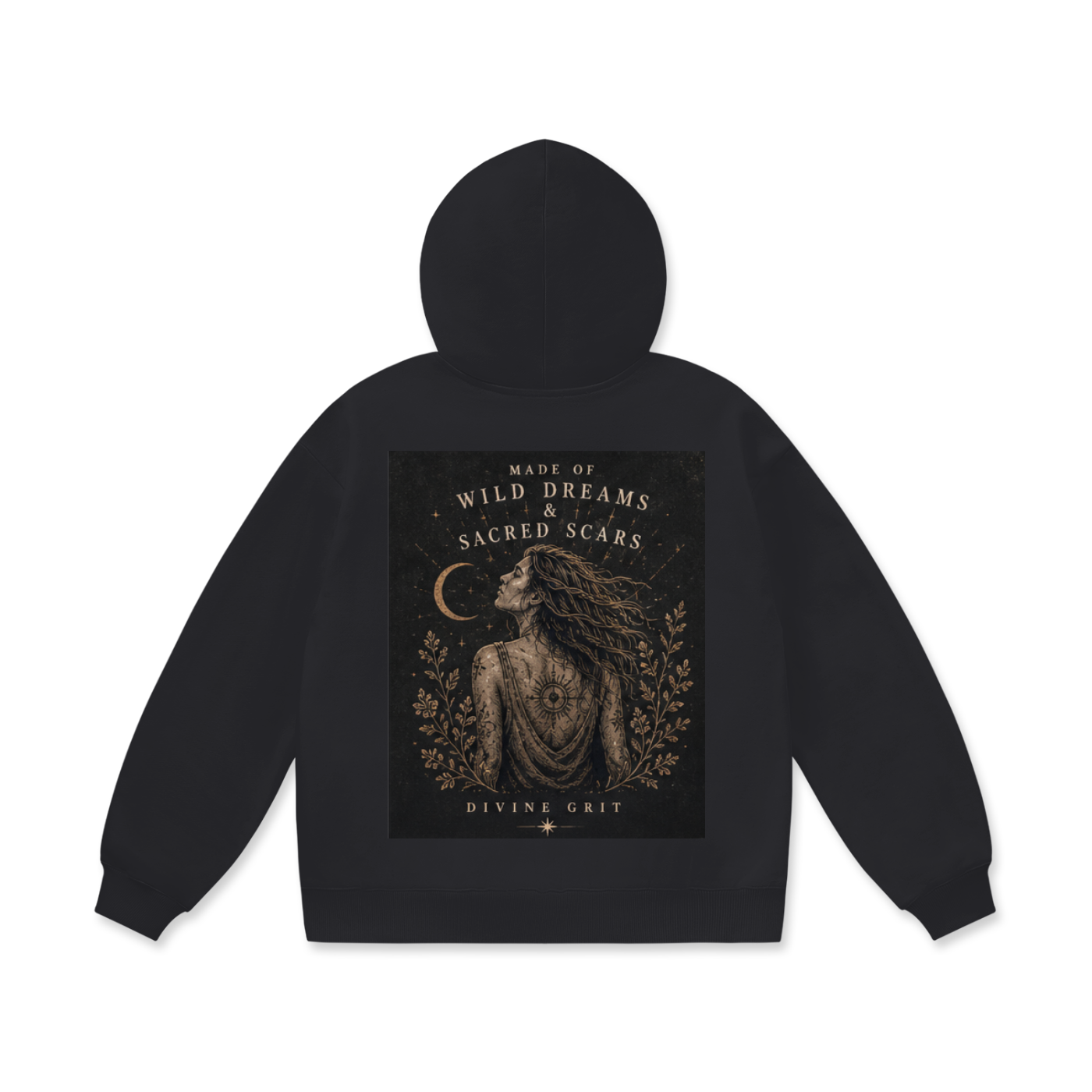 Wild Dreams Oversized Hoodie - Ultimate Fleece Comfort and Style for Everyone - Divine Grit