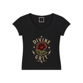 Essential V-Neck Bodycon T-Shirt - Divine Grit