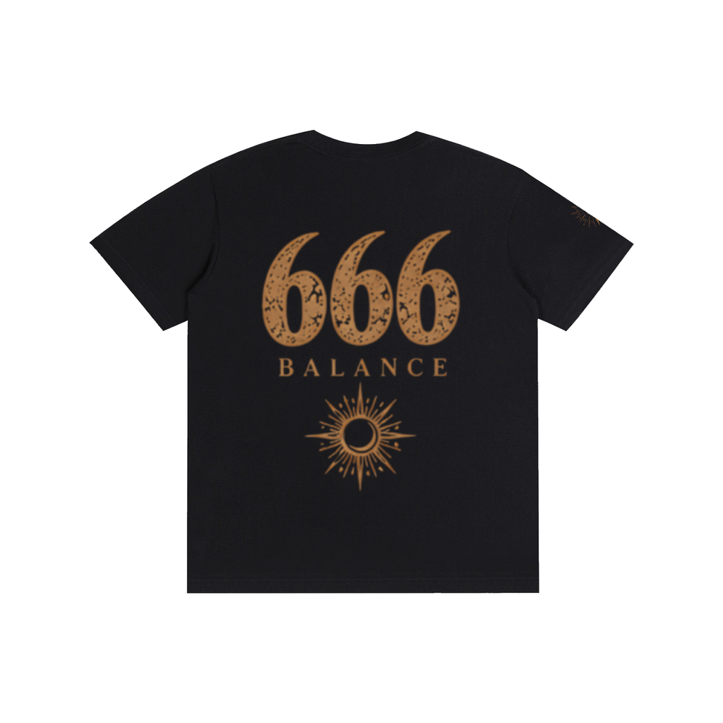 Unfuckwithable 666 Balance Graphic Tee | Unisex Cotton T-Shirt