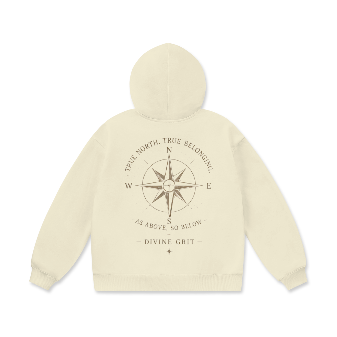True North Fleece Hoodie - Oversized Cozy Comfort for All Seasons