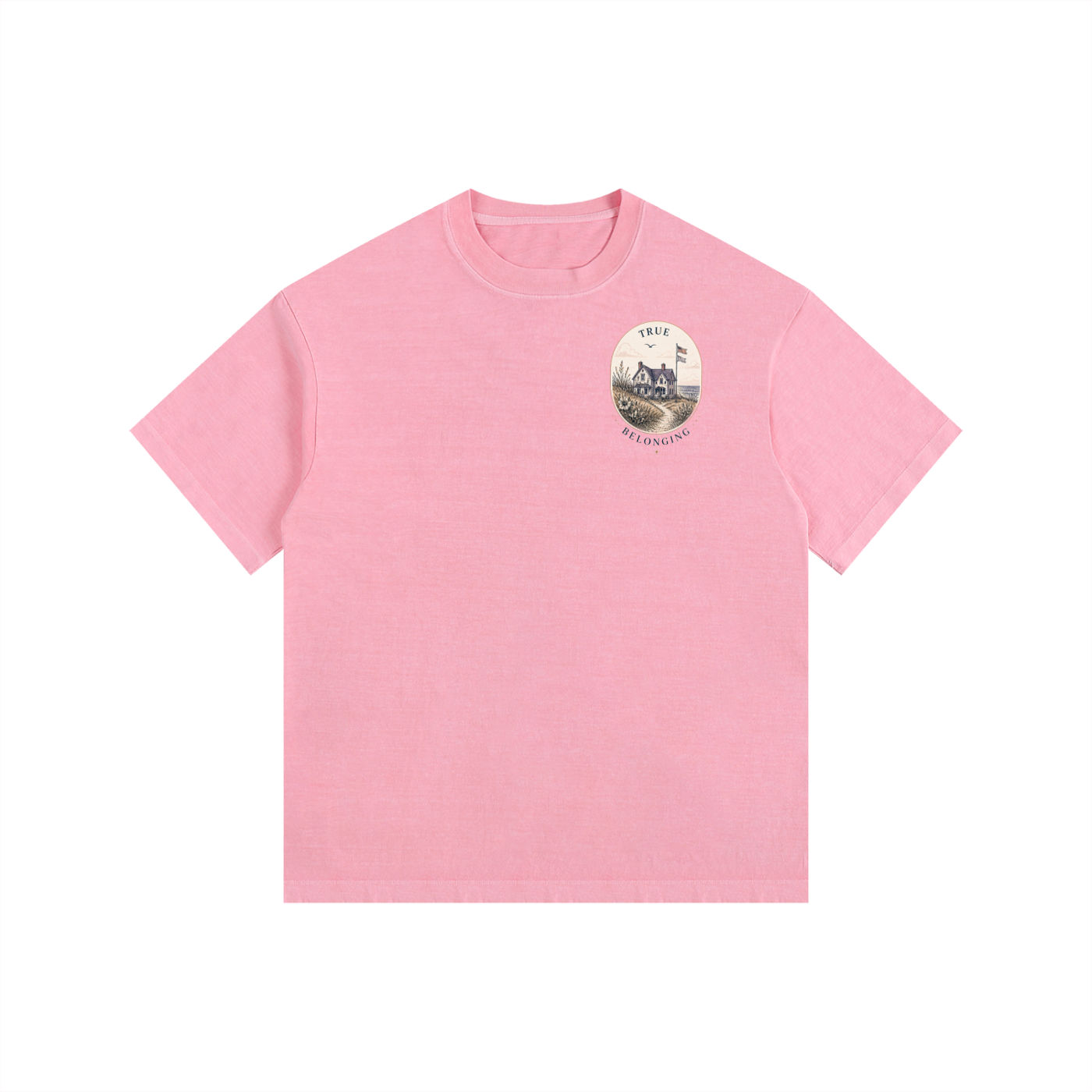 Be the Light Vintage Oversized T-Shirt - Trendy Vintage Style