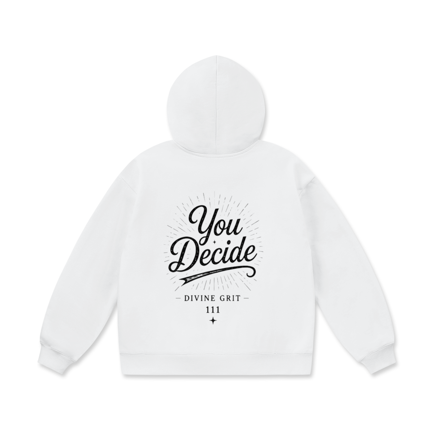 You Decide Oversized Fleece Hoodie for Ultimate Comfort