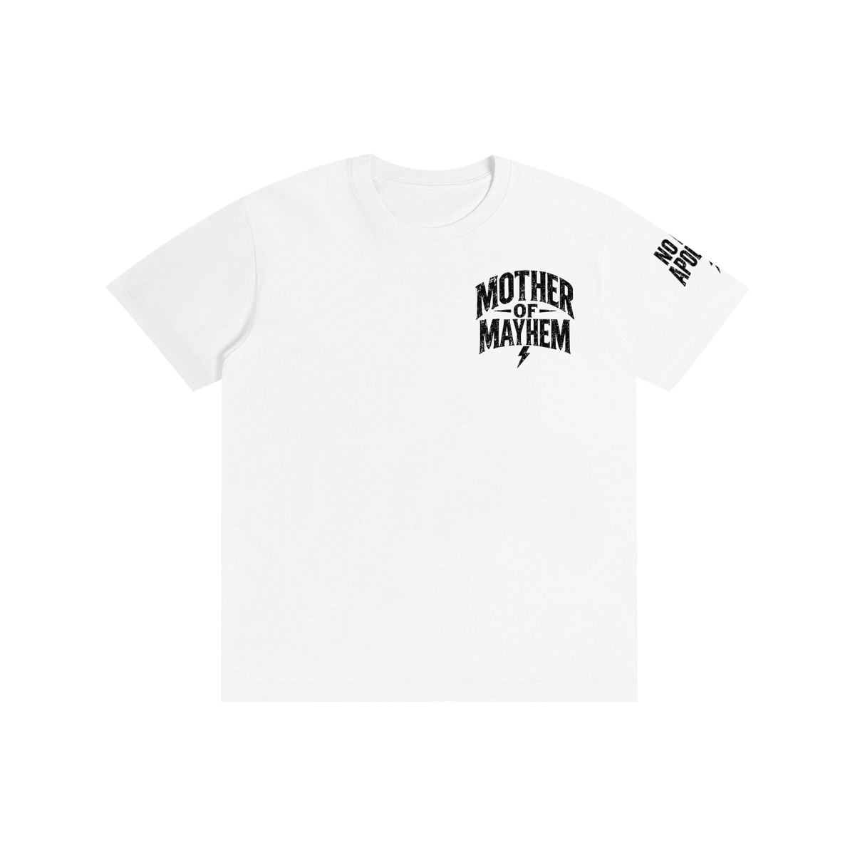 No More Apologies Back Graphic T-Shirt | 100% Cotton