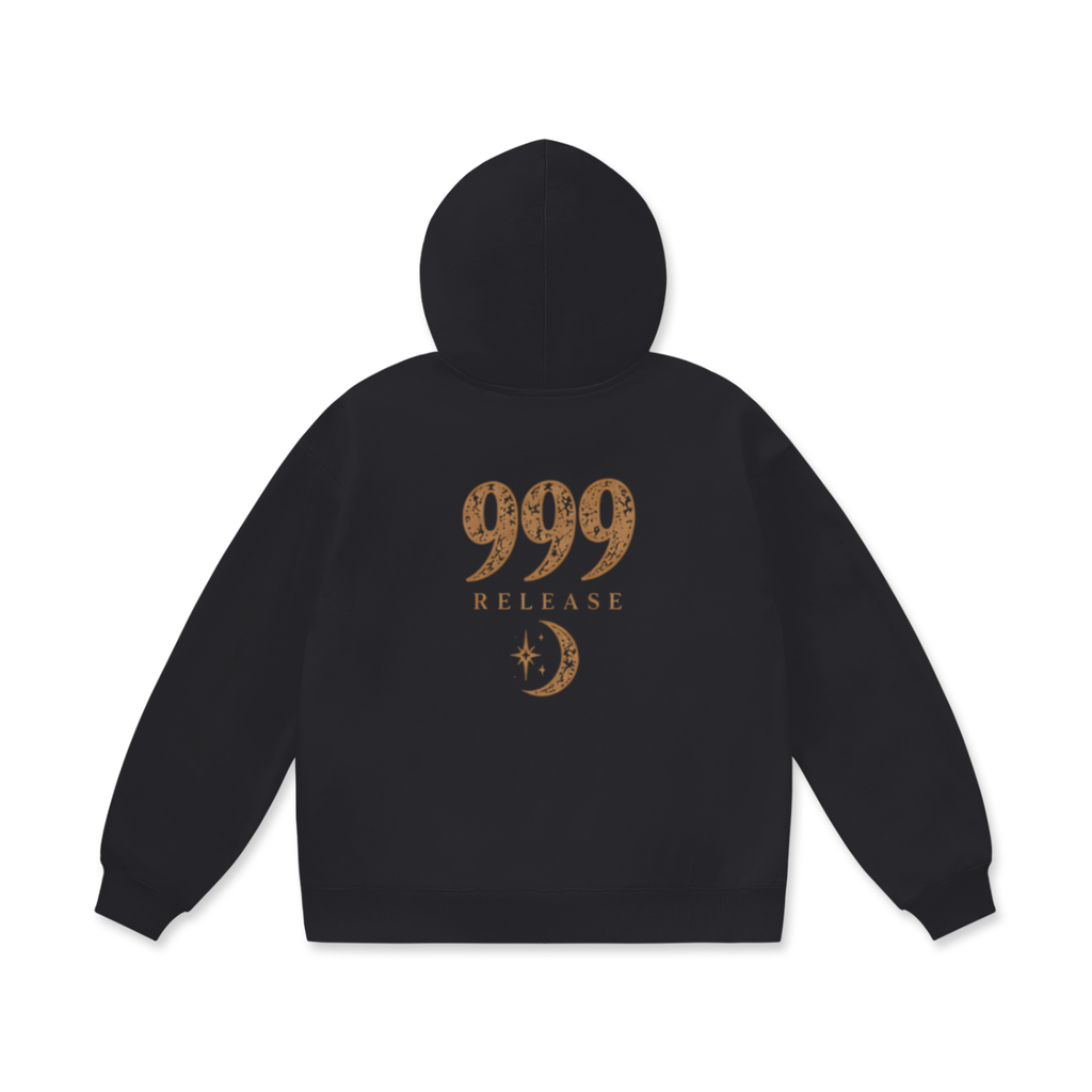 999 Release & Still Here Oversized Heavyweight Hoodie