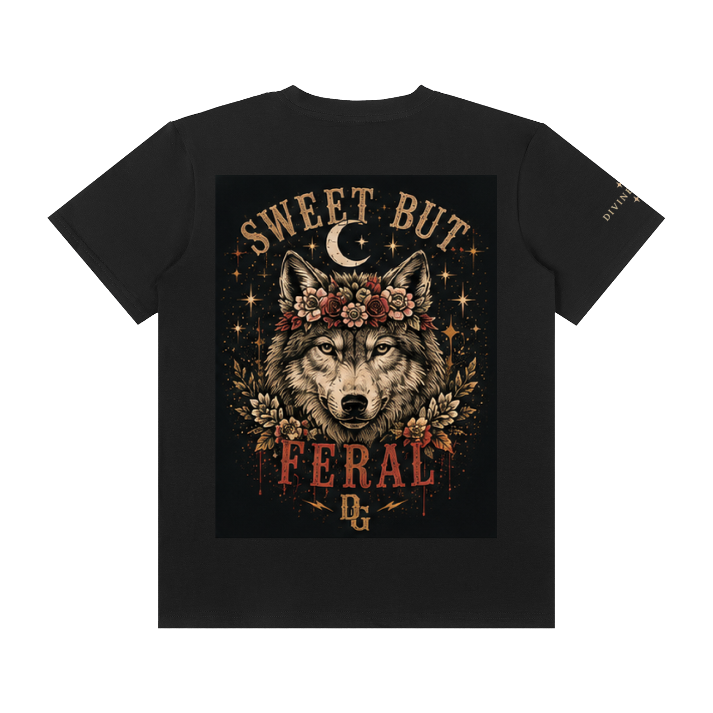 Sweet but Feral T-Shirt | Unisex Classic Crew Neck Cotton Tee