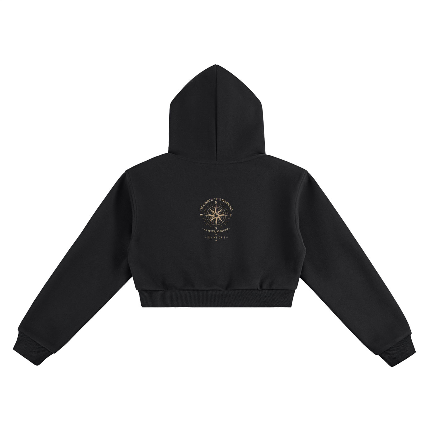 Wild Heart Cropped Hoodie - Essential Style for Free Spirits