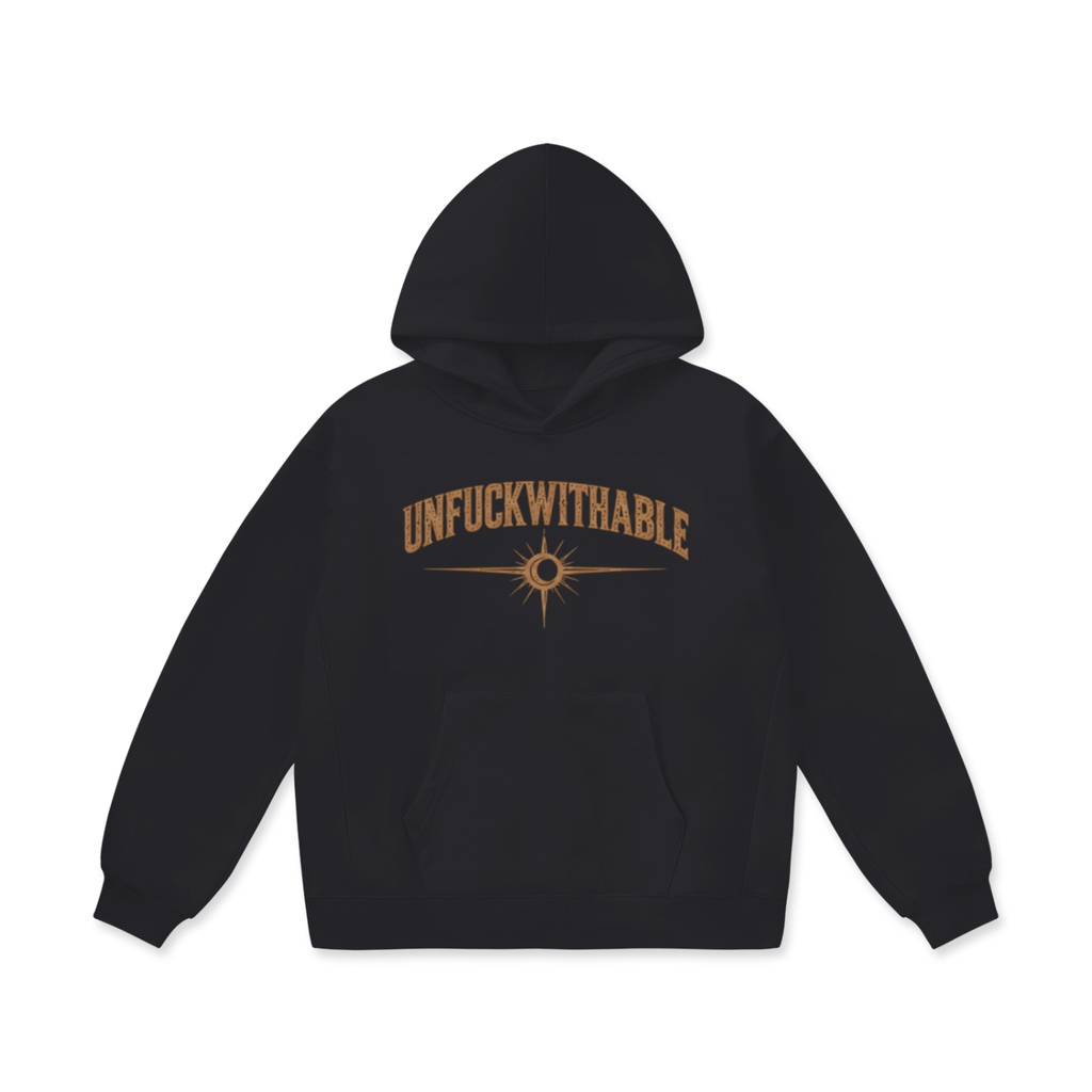 Unfuckwithable Moon Phase Oversized Heavyweight Hoodie