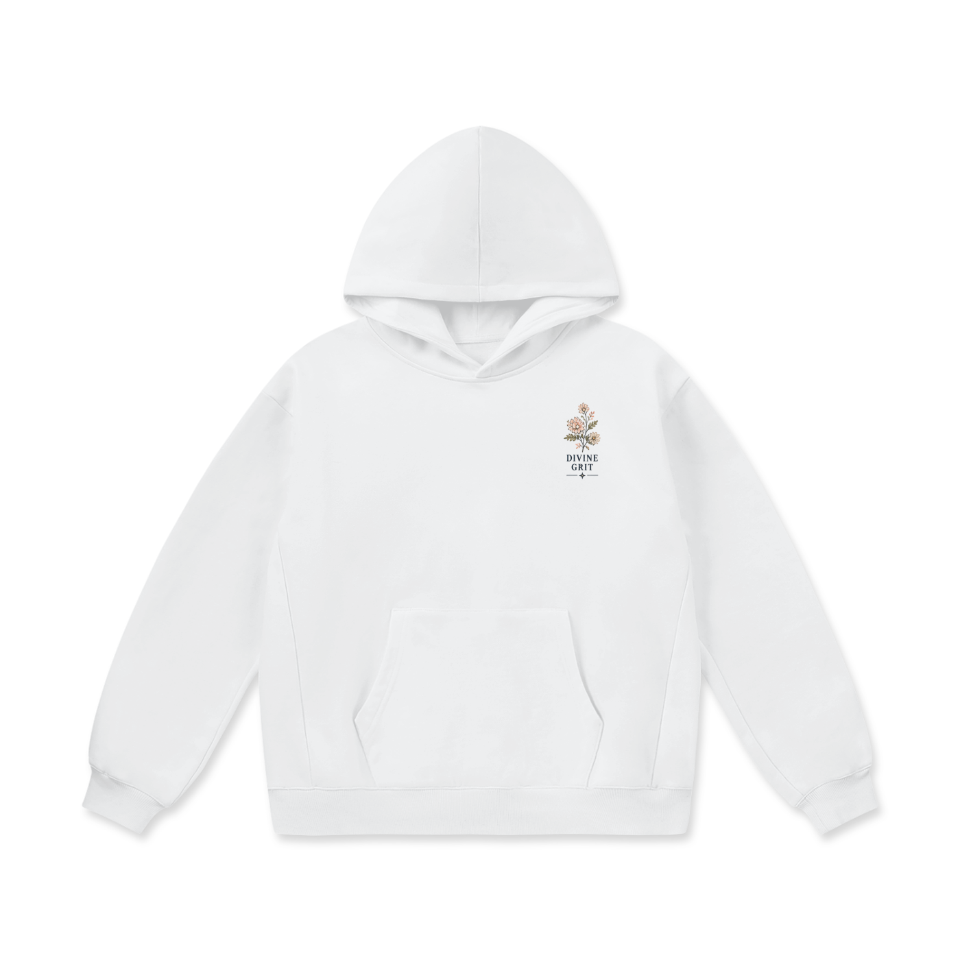 Communication Oversized Fleece Hoodie for Ultimate Comfort