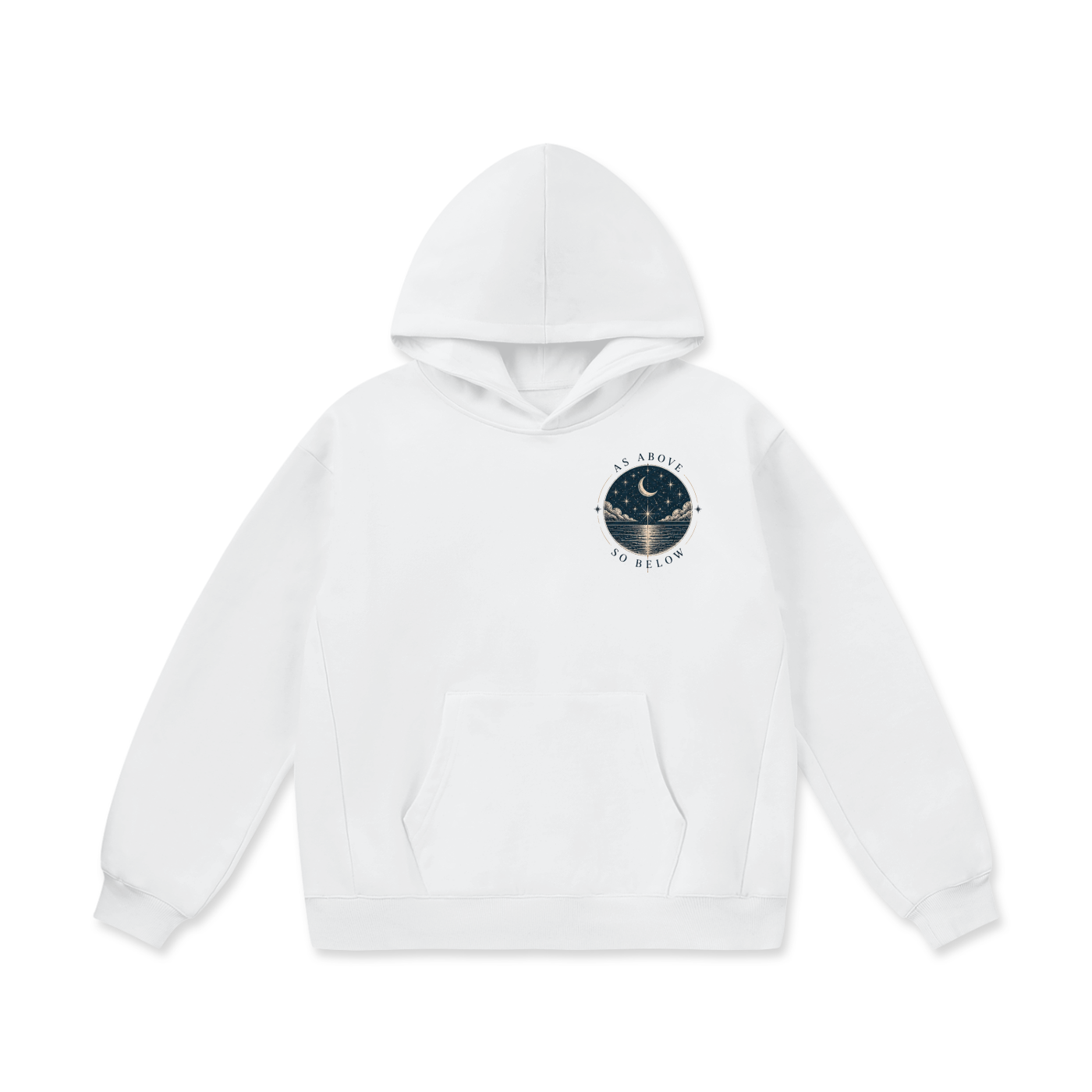 Guided By Something Higher Oversized Fleece Hoodie for Ultimate Comfort