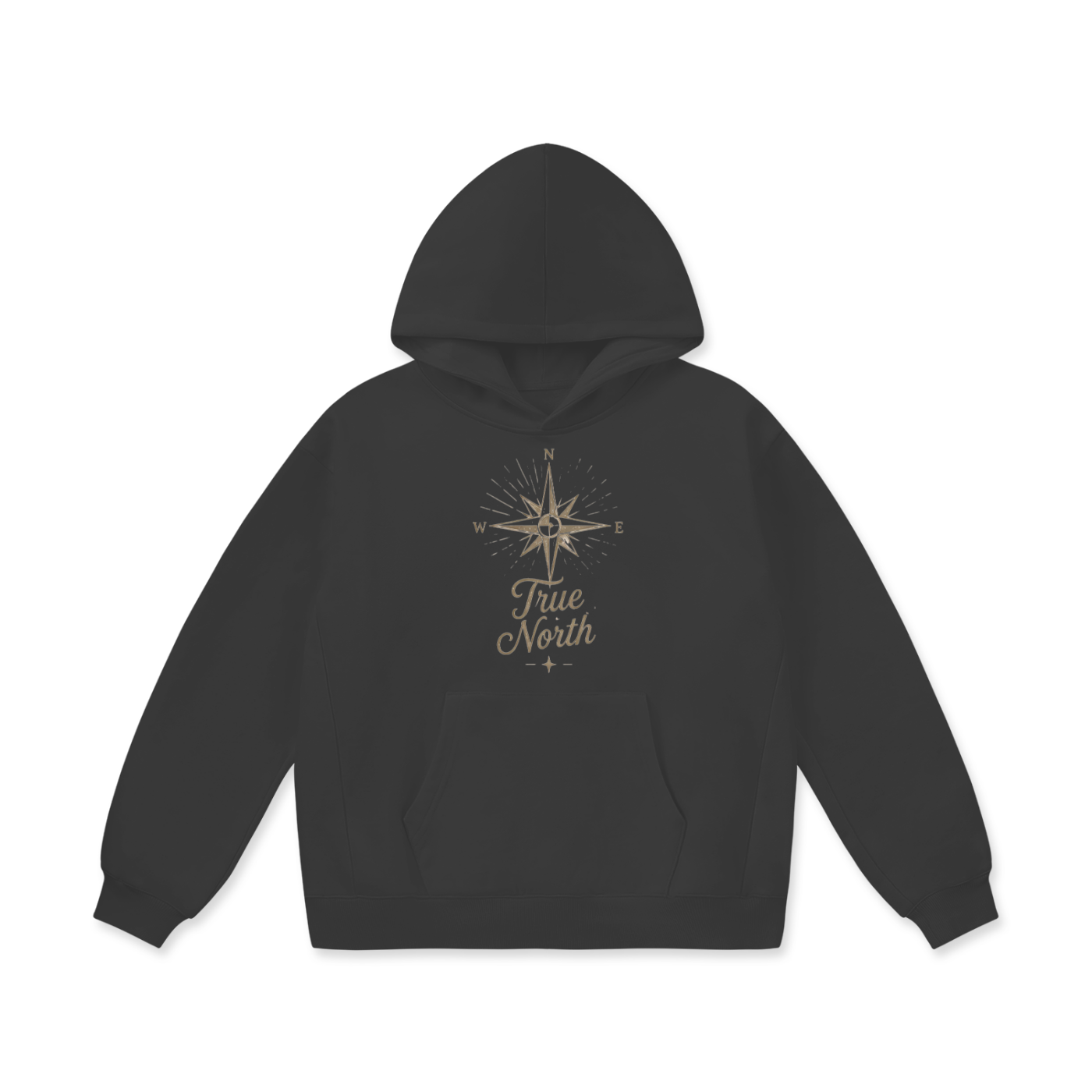 True North Fleece Hoodie - Oversized Cozy Comfort for All Seasons