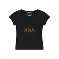 Essential V-Neck Bodycon T-Shirt - Divine Grit