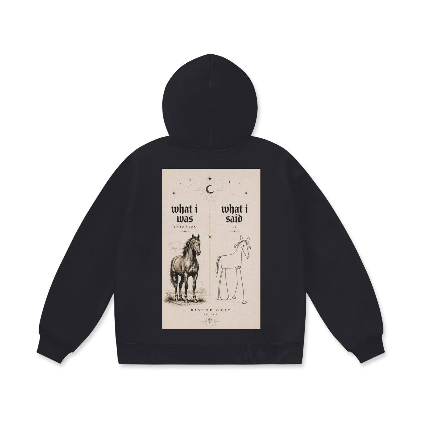 The Way I Said It Oversized Fleece Hoodie for Ultimate Comfort