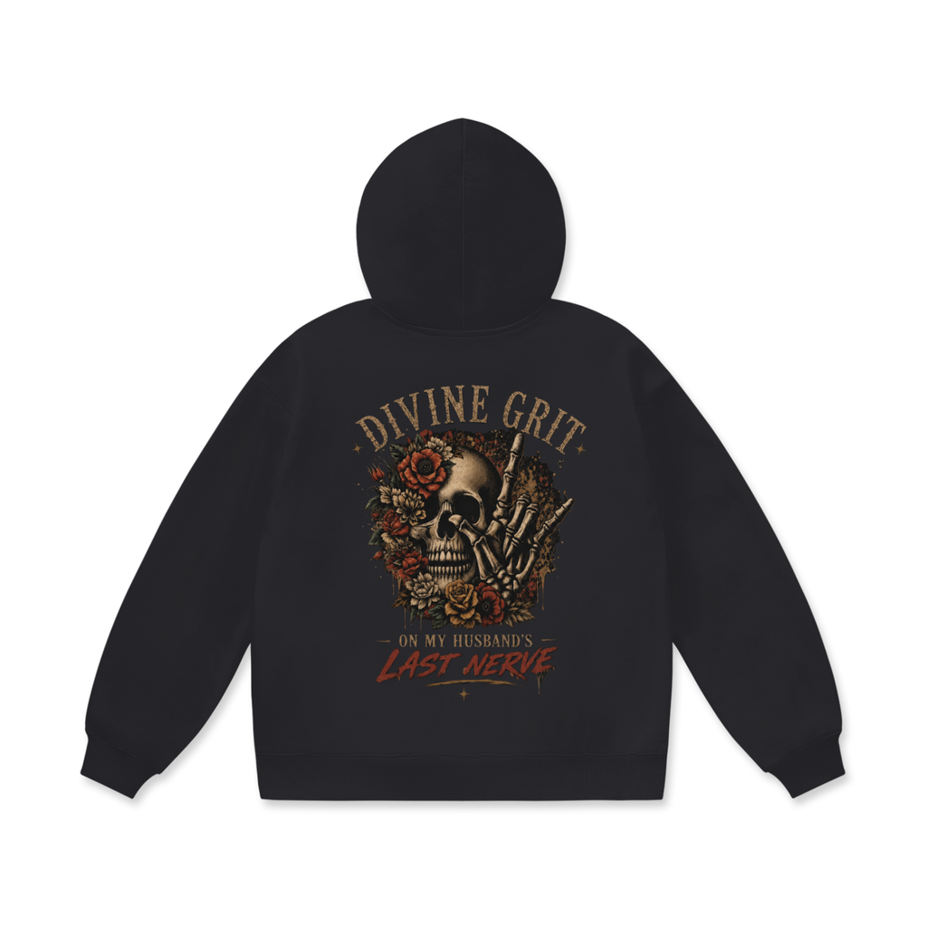 Divine Grit Heavyweight Fleece Hoodie for Ultimate Comfort - Divine Grit