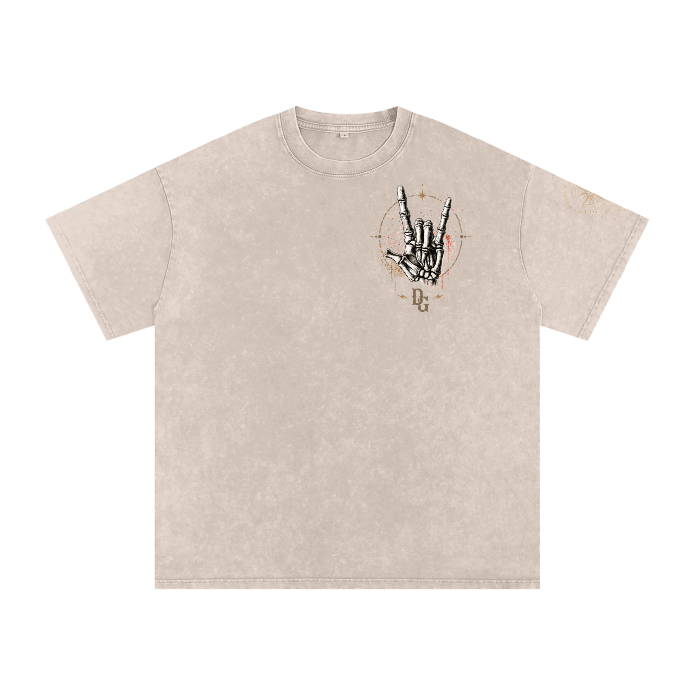 Snow Washed Oversized T-Shirt for Ultimate Comfort in Cotton