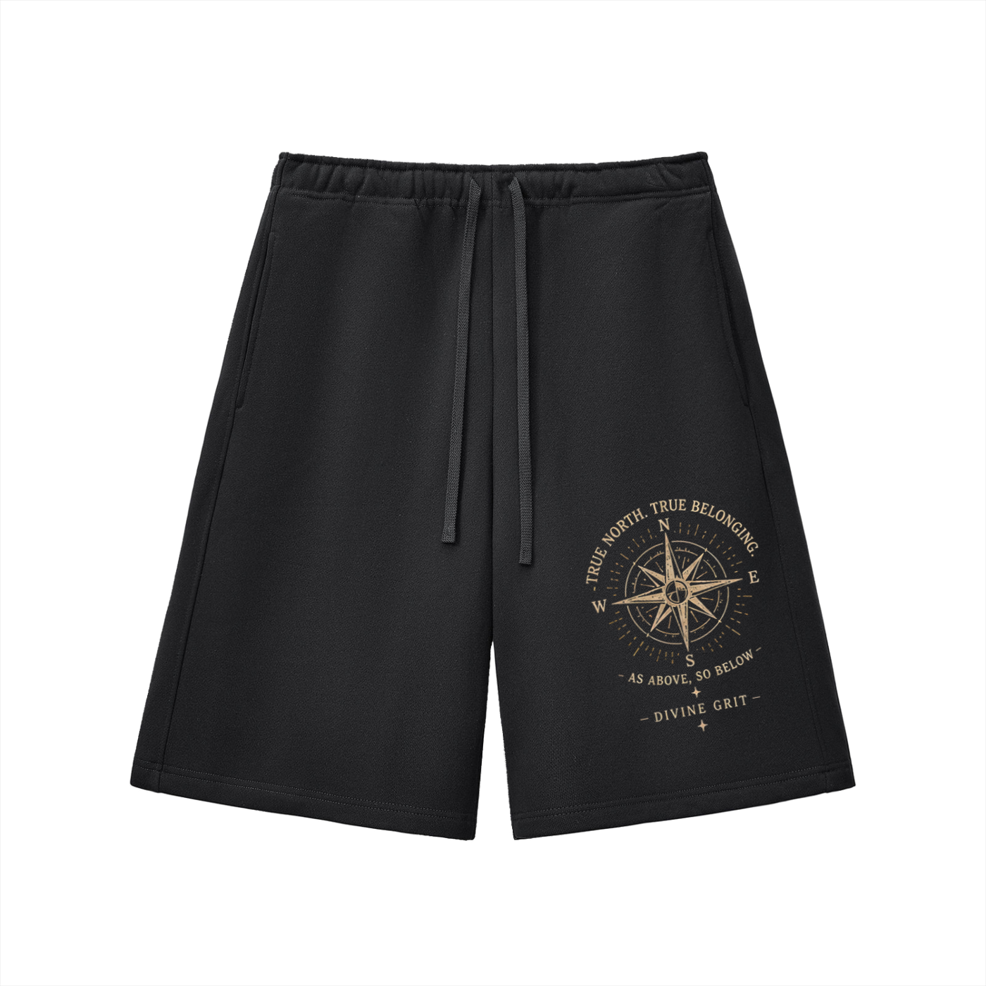 Divine Grit Fleece Shorts - Essential Heavyweight Comfort