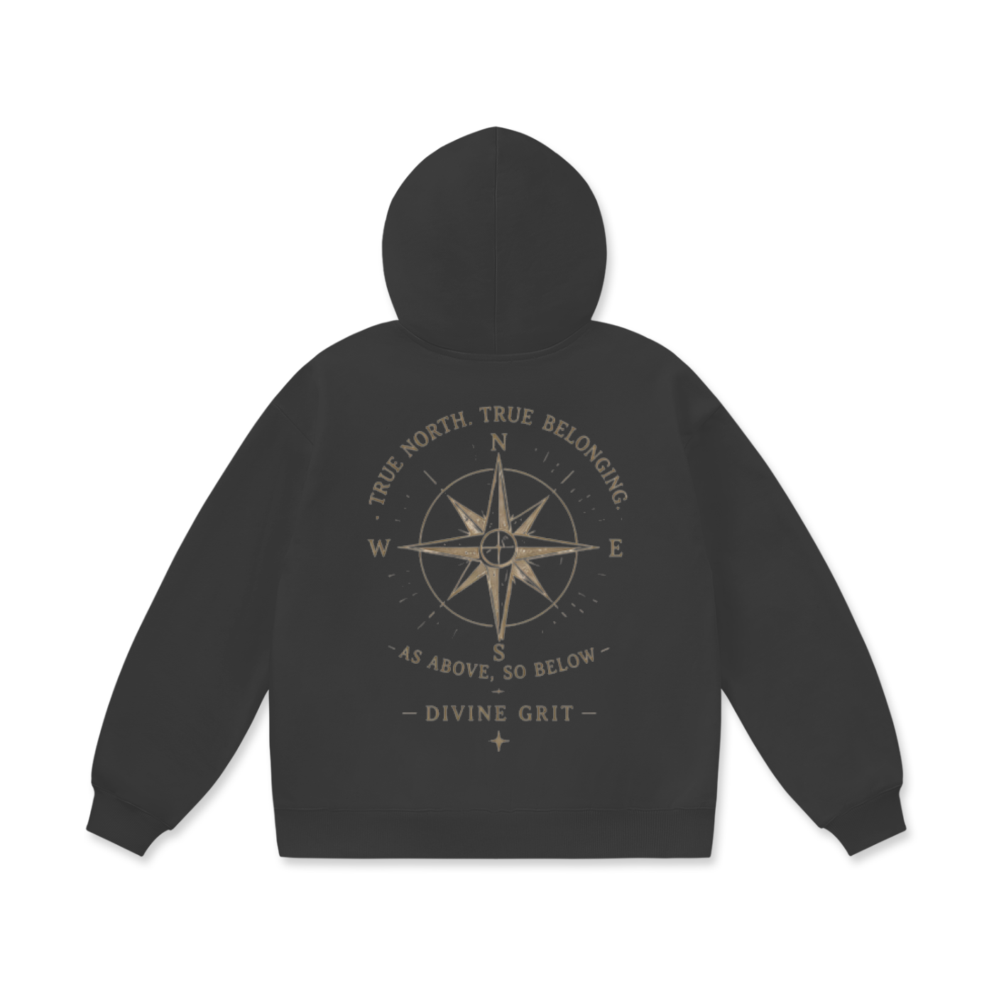 True North Fleece Hoodie - Oversized Cozy Comfort for All Seasons