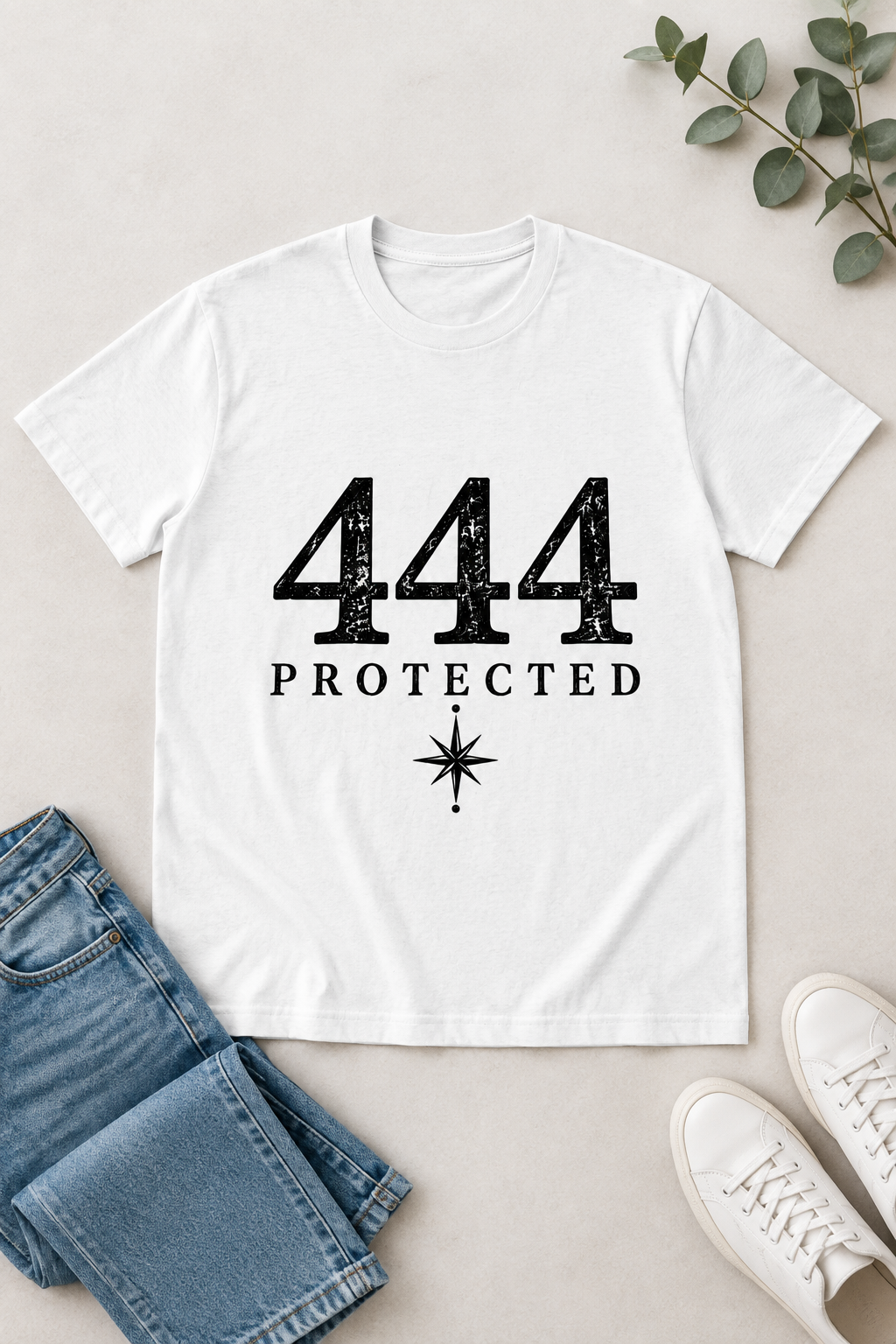 Flat-lay mockup in Lucent White